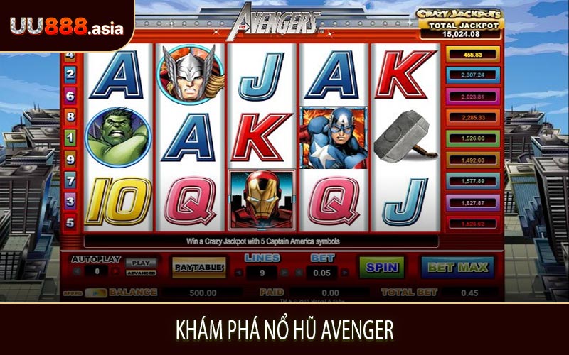 Khám Phá Nổ Hũ Avenger
