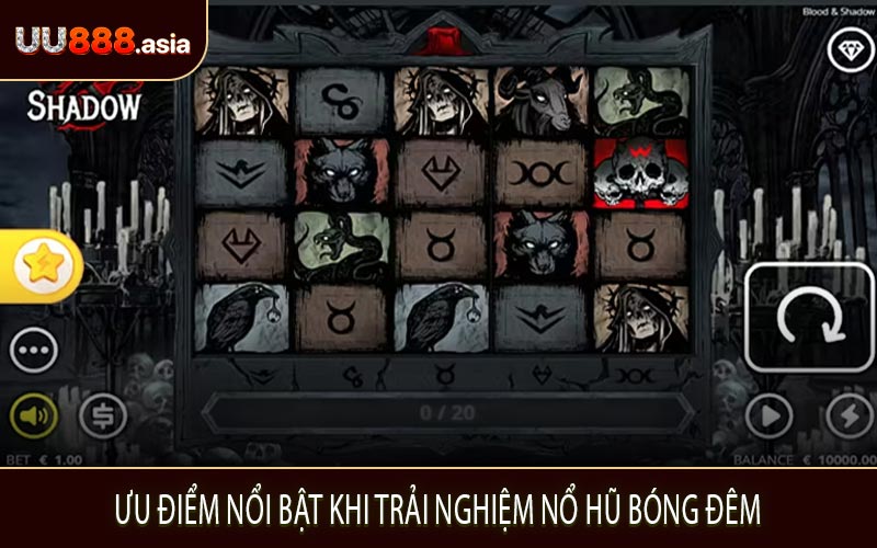 Ưu Điểm Nổi Bật Khi Trải Nghiệm Nổ Hũ Bóng Đêm